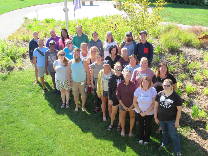 Teachers who participated in the 2022 Great Lakes Watershed Field Course.