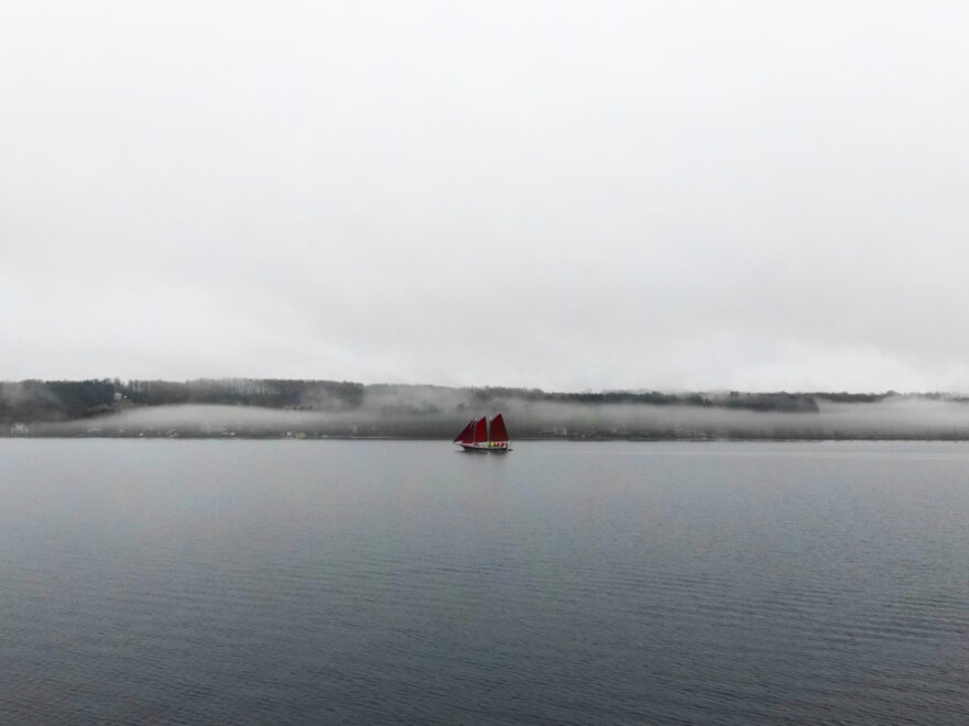 Schooner Inland Seas on Suttons Bay. 